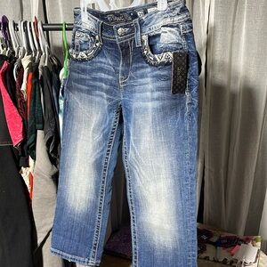 NWT Miss Me Signature Capri